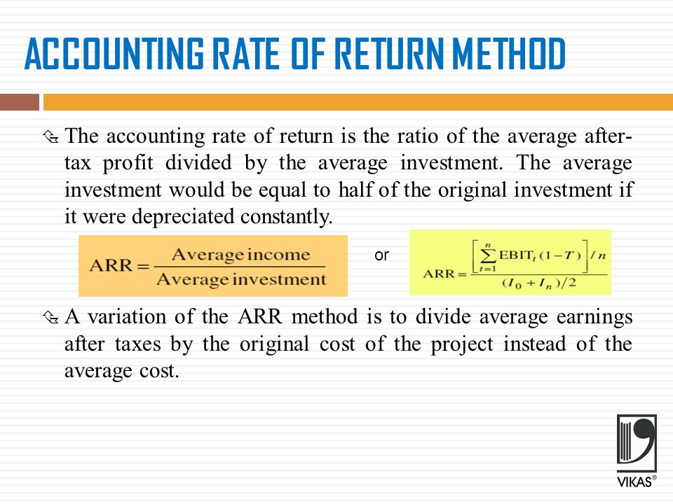 Average Accounting Return
